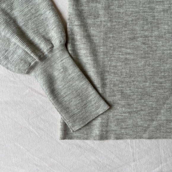 Aritzia Wilfred⎜POSITANO TURTLENECK⎜HEATHER SOOT - Picture 6 of 13